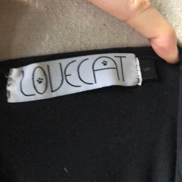 Lovecat plunging bodysuit Small - Picture 4 of 4